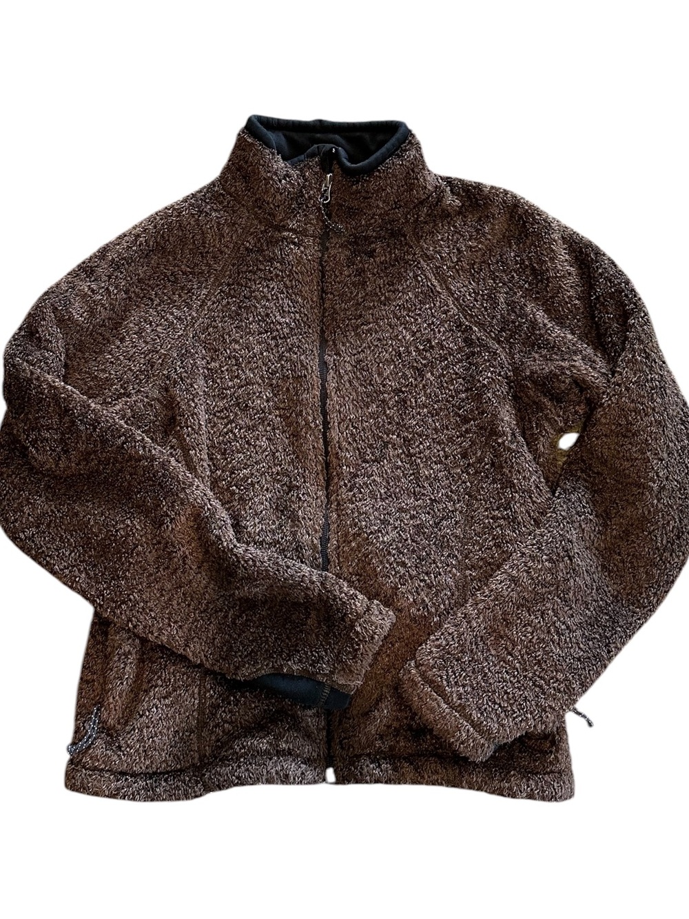 Mountain Hardwear Brown Fleece Zip up